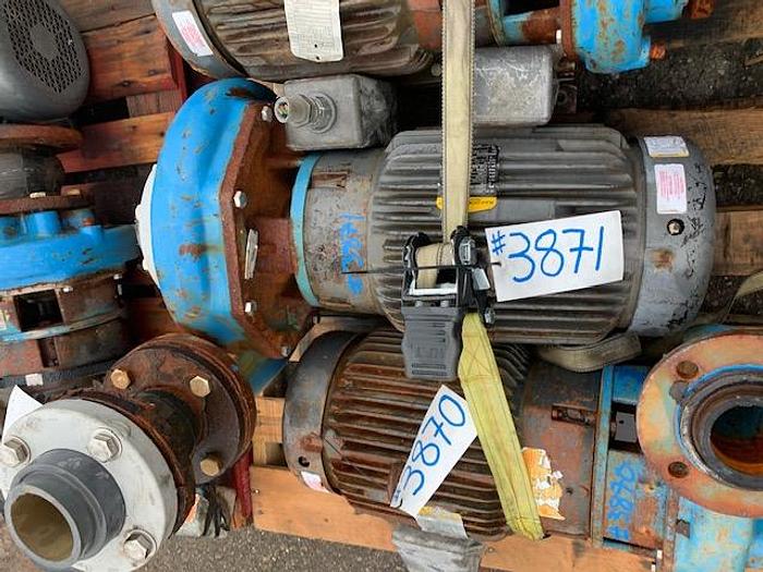 Used Goulds 4'' x 3'' Mild Steel Centrifugal Pump