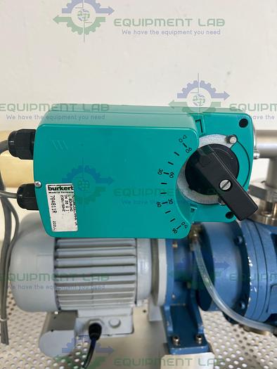 for parts or not working Vacuubrand MBS050BP 99 Diaphragm Vacuum Pump w/ ATB RBF0.25/2-7R Motor