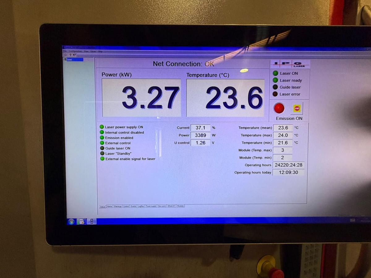Used 2018 BYSTRONIC ByStar 3015 Fiber 30 KW + ByLoader