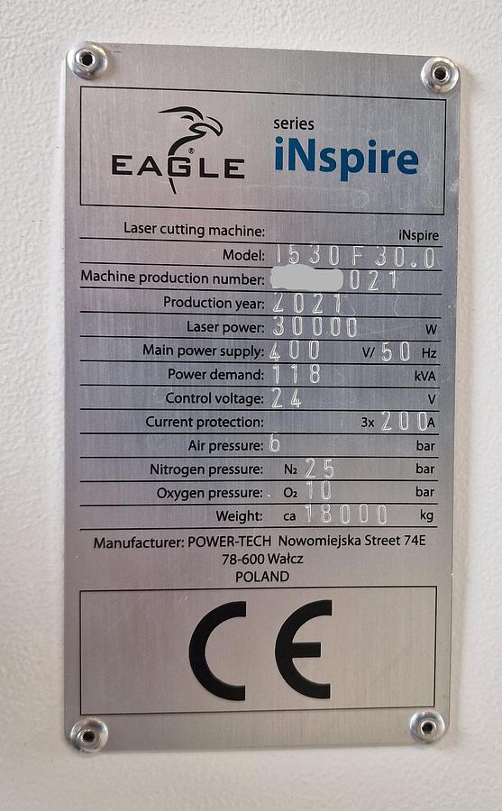 Used 2021 EAGLE Inspire 1530 F30