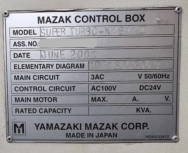 Used 2007 MAZAK STX 48 MK II