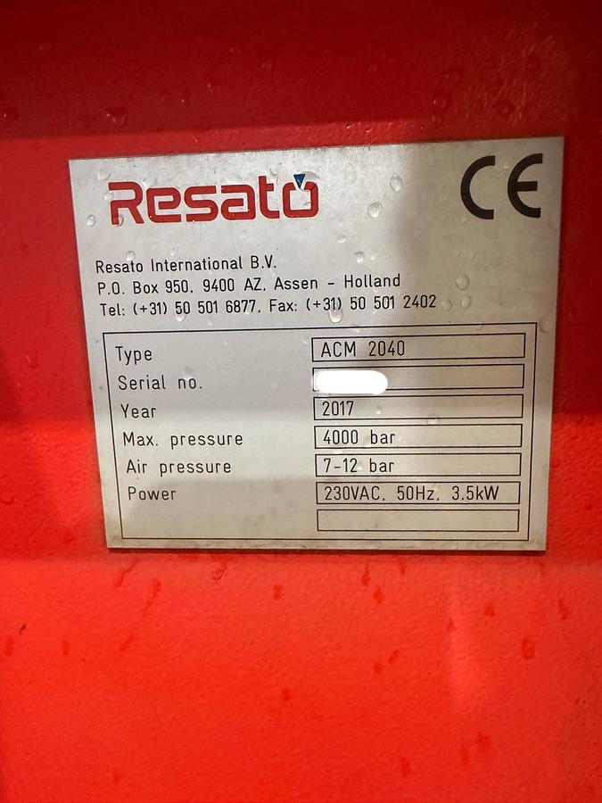 Used 2017 RESATO ACM 2040