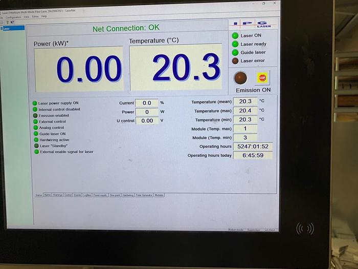 Used 2021 LVD Phoenix FL3015 8KW + Compact Tower