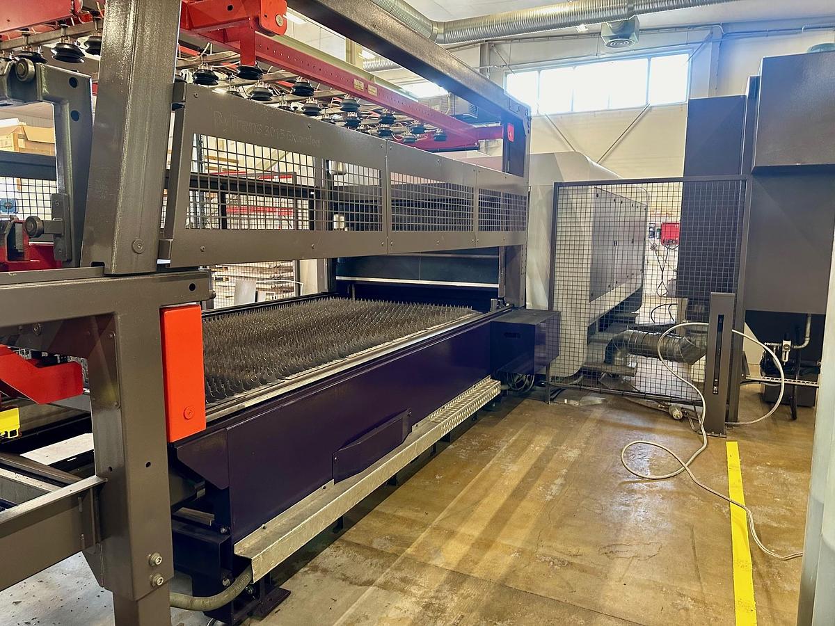 Used 2013 BYSTRONIC Bysprint Fiber 3015 4KW + Bytrans Extended