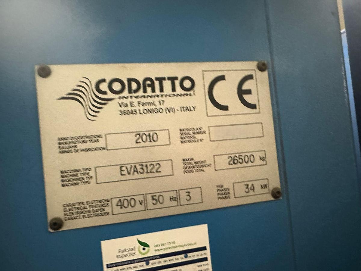 Used 2010 CODATTO EVA 3122