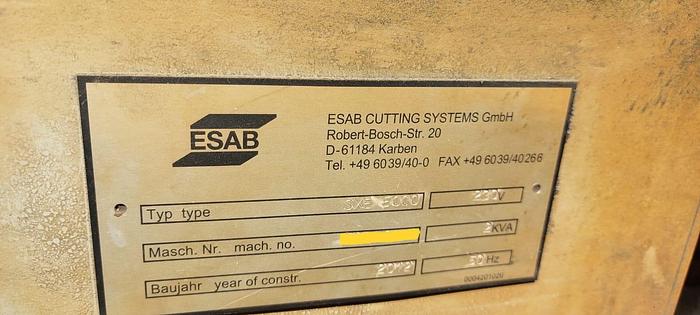 Used 2012 ESAB Suprarex SXE-P2 5000