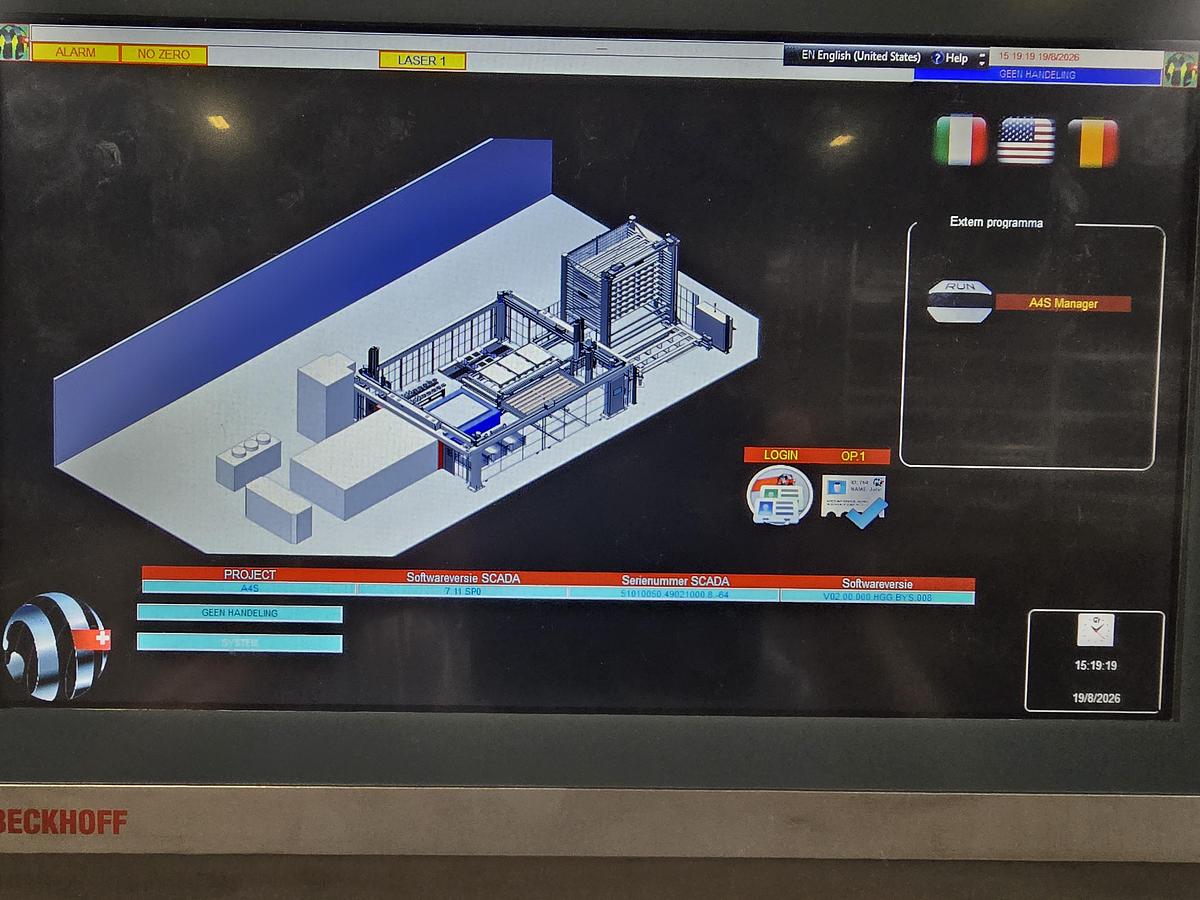 Used 2015 BYSTRONIC ByAutonom 3015 Bylaser 6KW with automation