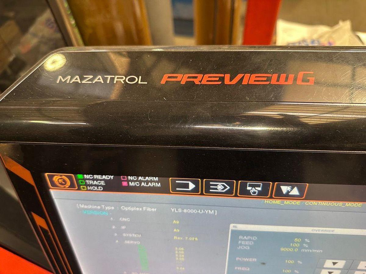 Used 2023 MAZAK OPTIPLEX 4020 FIBER III - 8KW