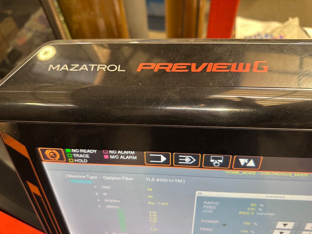 Used 2023 MAZAK OPTIPLEX 4020 FIBER III - 8KW