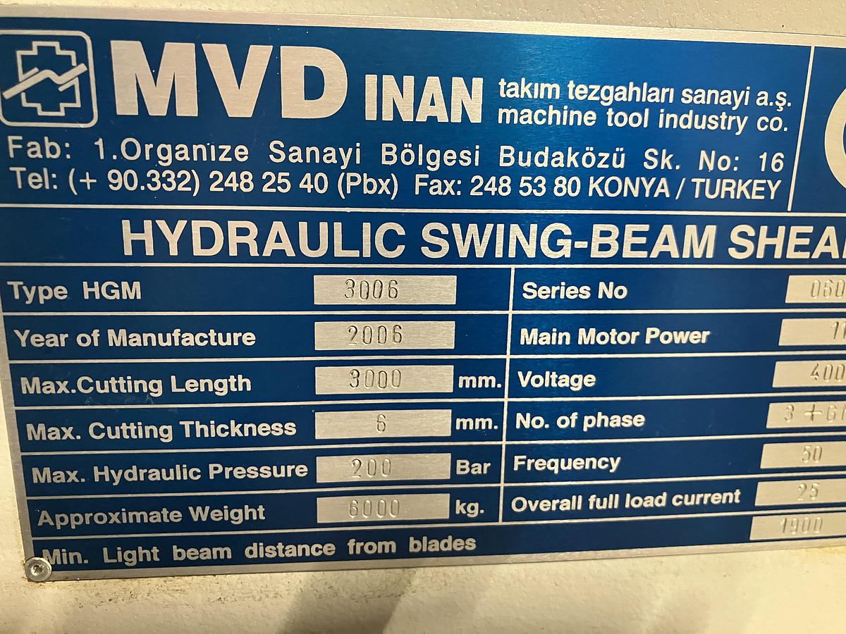 Used 2006 MVD HGM 3006