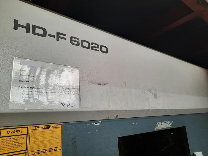 Used 2017 DURMA HD-F 6020 III IPG 8KW