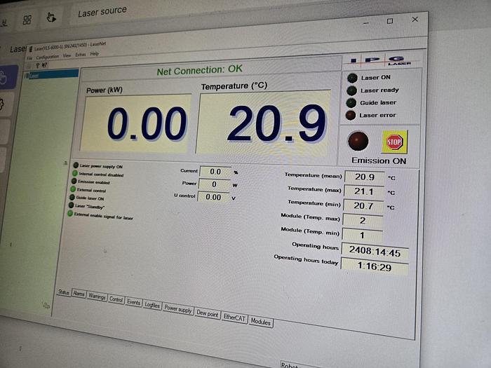 Used 2024 BYSTRONIC Bysmart Fiber 4020 6KW with ByTrans Extended