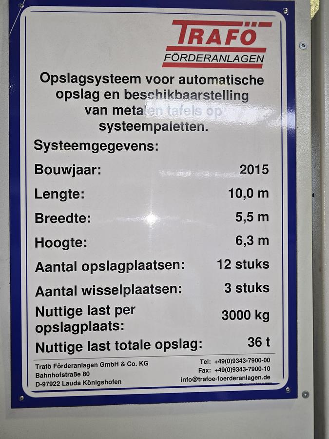 Used 2015 BYSTRONIC ByAutonom 3015 Bylaser 6KW with automation