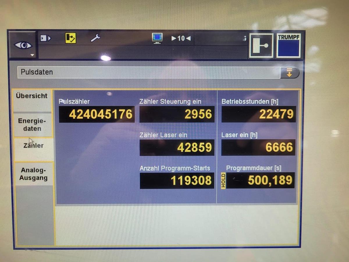 Used 2014 TRUMPF Trulaser 5030 (L41) 5KW + Liftmaster + Trustore