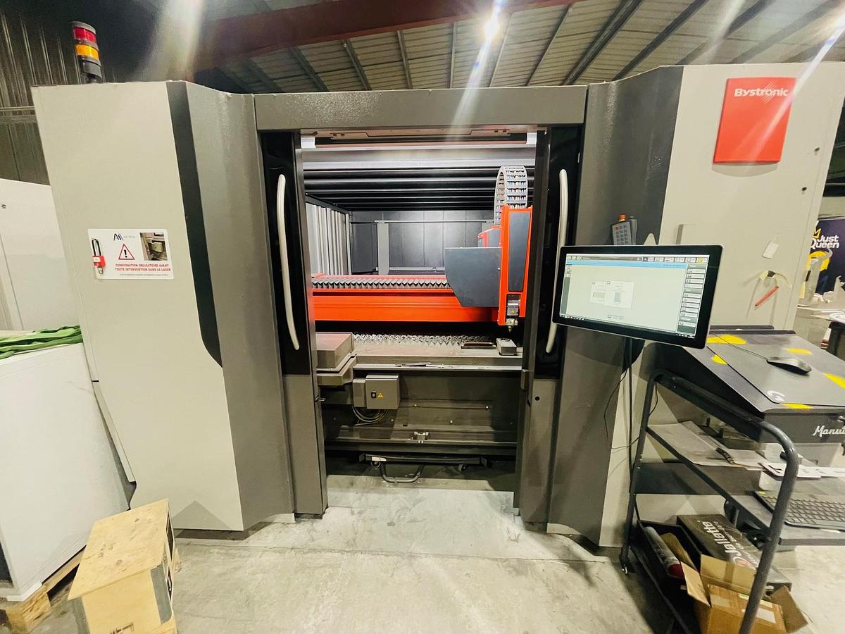 Used 2021 BYSTRONIC BySmart Fiber 3015 Fiber 3KW + ByTrans extended + ByTower