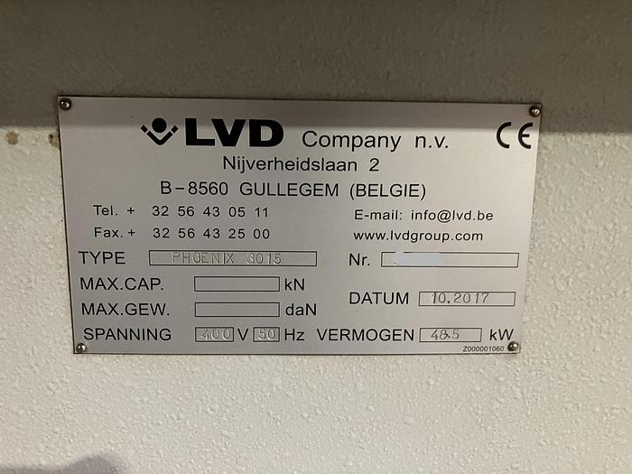 Used 2018 LVD Phoenix FL 3015 6KW