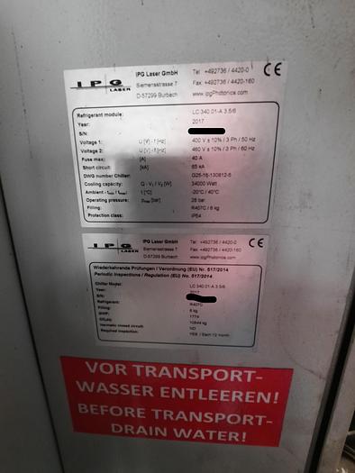 Used 2017 DURMA HD-F 6020 III IPG 8KW