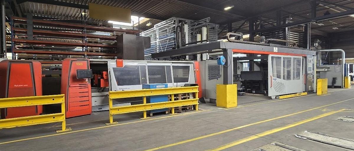 Used 2015 BYSTRONIC ByAutonom 3015 Bylaser 6KW with automation