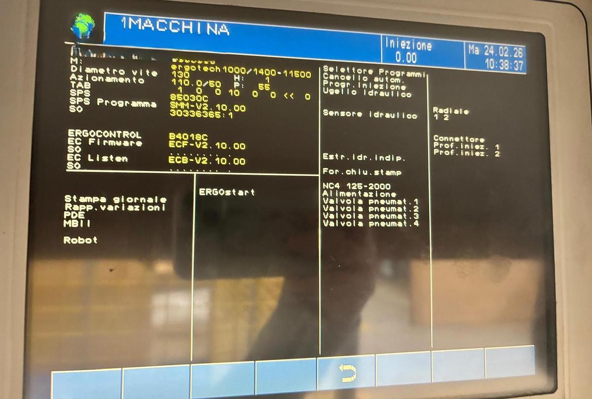 Used 2002 DEMAG Ergotech 1000/1400 - 11500