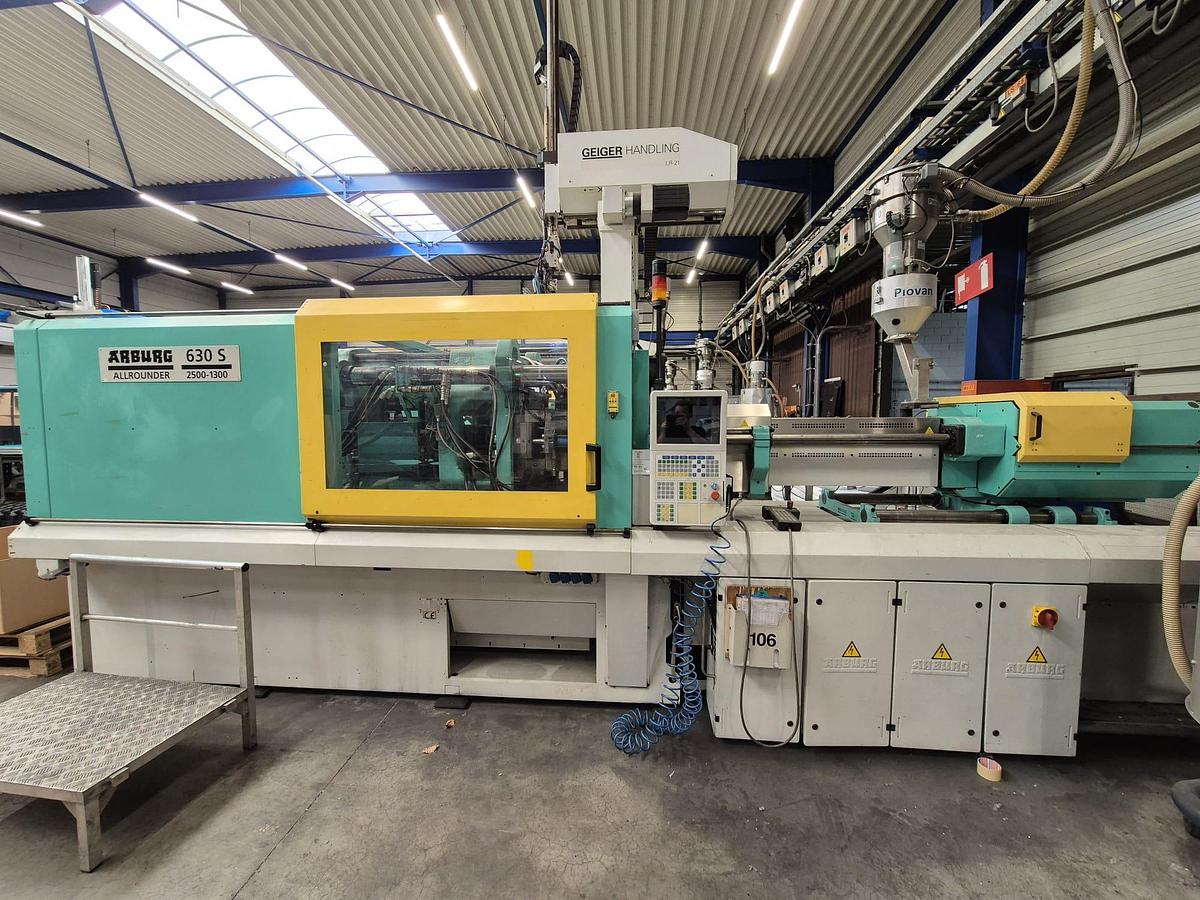 Used 2000 ARBURG Allrounder 630 S 2500-1300