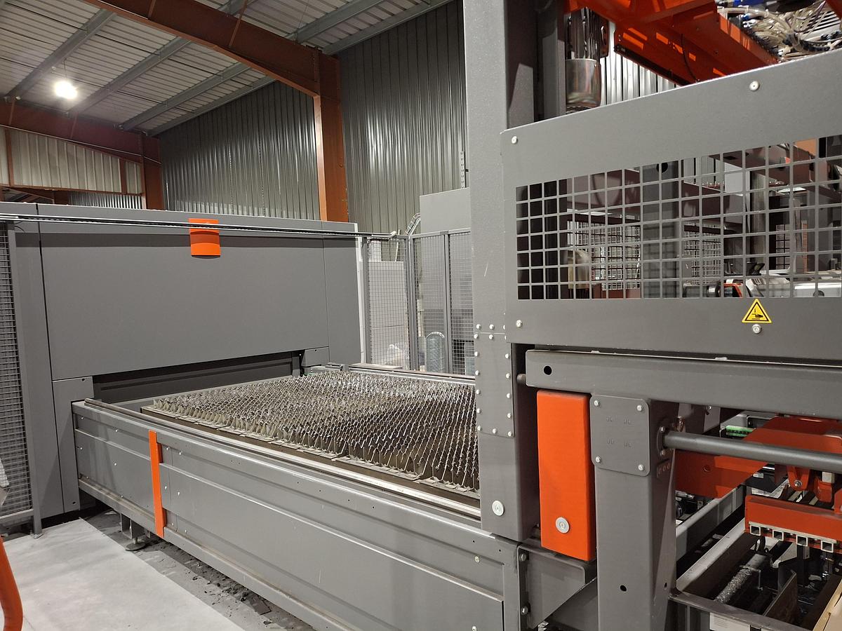 Used 2021 BYSTRONIC BySmart Fiber 3015 Fiber 3KW + ByTrans extended + ByTower