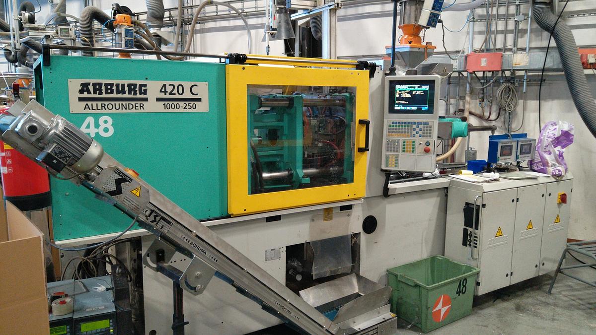 Used 2002 ARBURG Allrounder 420C 1000-250