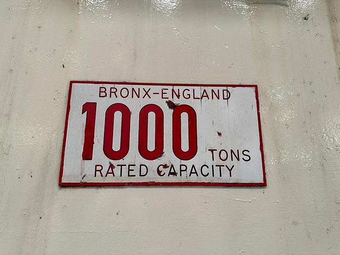 Used 1986 BRONX 1000T (6000mm)