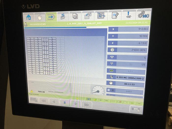 Used 2018 LVD Phoenix FL 3015 6KW