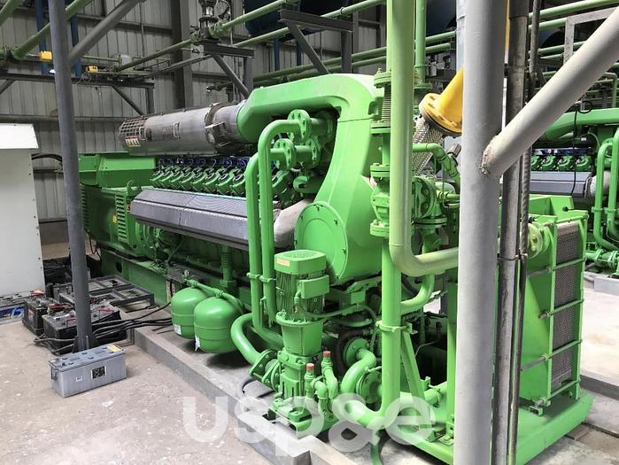 Used 1.4 MW 2015 Used Jenbacher J 420 GS Natural Gas Generator Sets