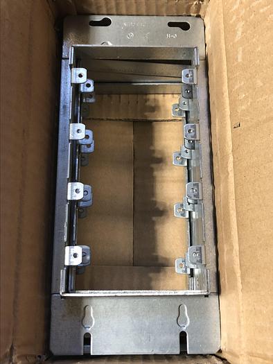 COOPER Crouse Hinds TP667 6 Gang 10 5/8" L RAISED 13/16" for PLASTER(MP)