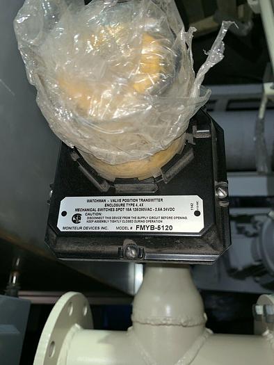 Used Cyclonaire Pneumatic Conveying System Model: FMYB-5120