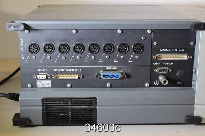 Used Goulds TA11 Portable 8-Channel Chart Recorder #34603
