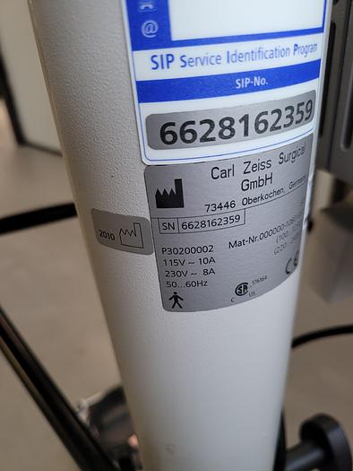 Used 2010 Zeiss Opmi Visu f170 S7 Surgical Microscope