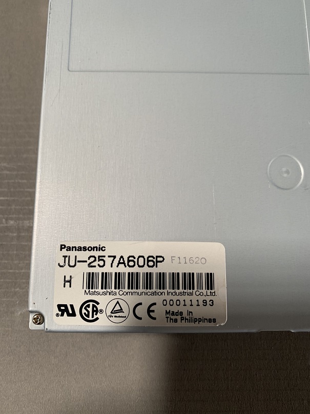 Used Panasonic Floppy Drive JU-257A606P