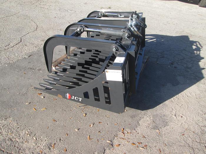 Used New 6' Rock Grapple Skid Steer Rake