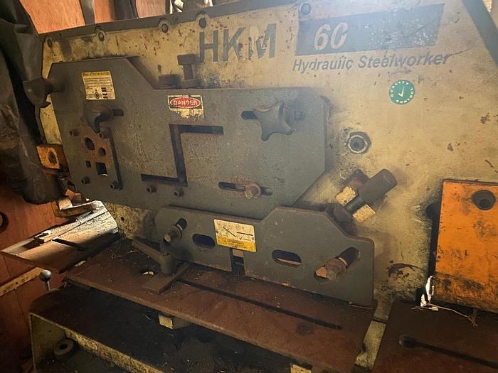 Used 2007 Sahinler HKM 60 Single Phase Ironworker
