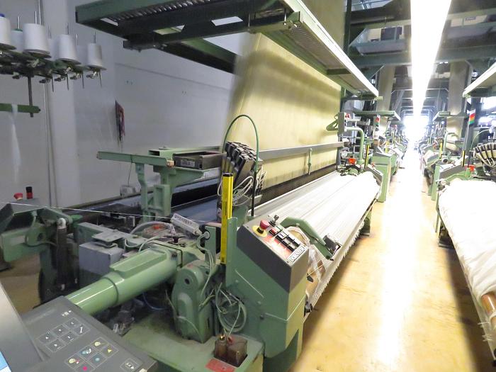 Gebraucht 12 gebr. Dornier Greifer-Jacqaurd-Webmaschinen, HTV 8/J, AT2 Dialog Panel