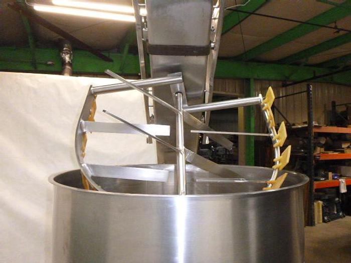 Used Lee Industries Kettle w/Dual Motion Scrape Surface Agitation; Md#150D9MT; Built 2015