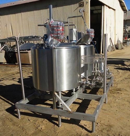 Used Pasteurizer, Pilot Plant, Tetra Laval, 300 Liter, HTST, #C741676