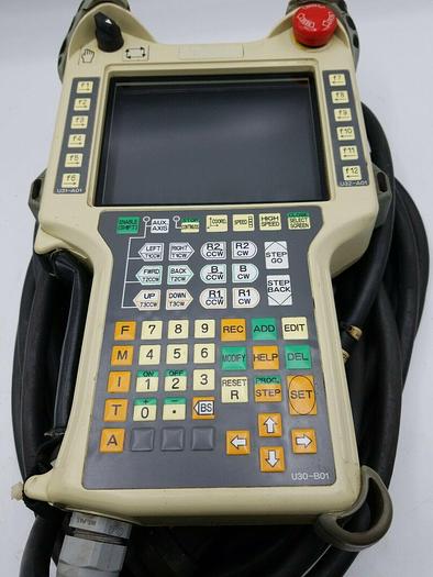 Used NACHI FUJIKOSHI ROBOT TEACH PENDANT U30-B01