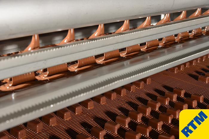 Used COMPLETE LINE FOR CHOCOLATE COATED TOFFEE / CENTRES