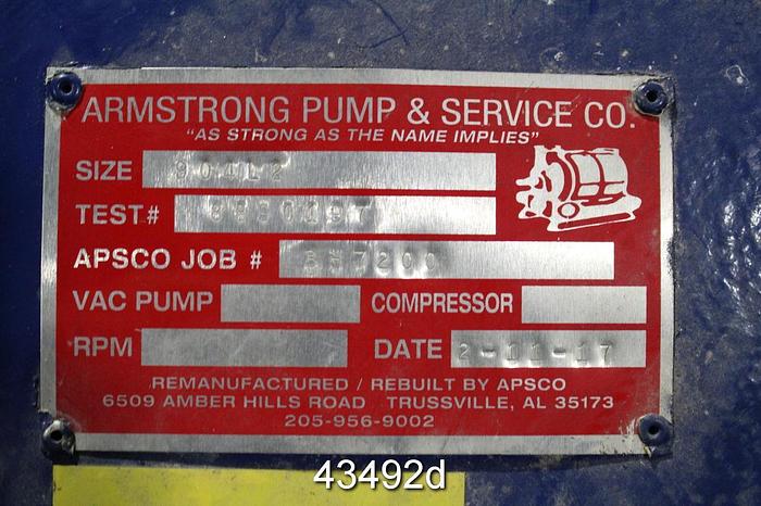 Refurbished Nash 904L2 Vacuum Pump, Rebuilt Storeroom Spare #43492