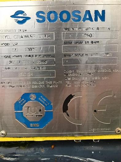 Used 2006 Soosan SD1300E Rock Drill