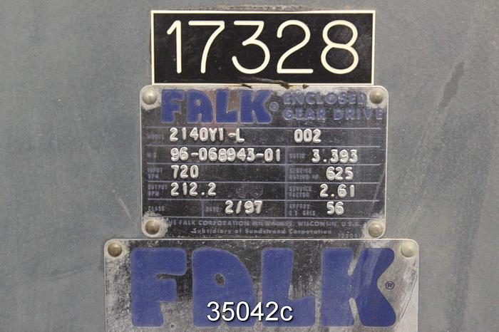 Unused Falk 2140Y1-L Gear Drive, 3.391/1 Ratio #35042