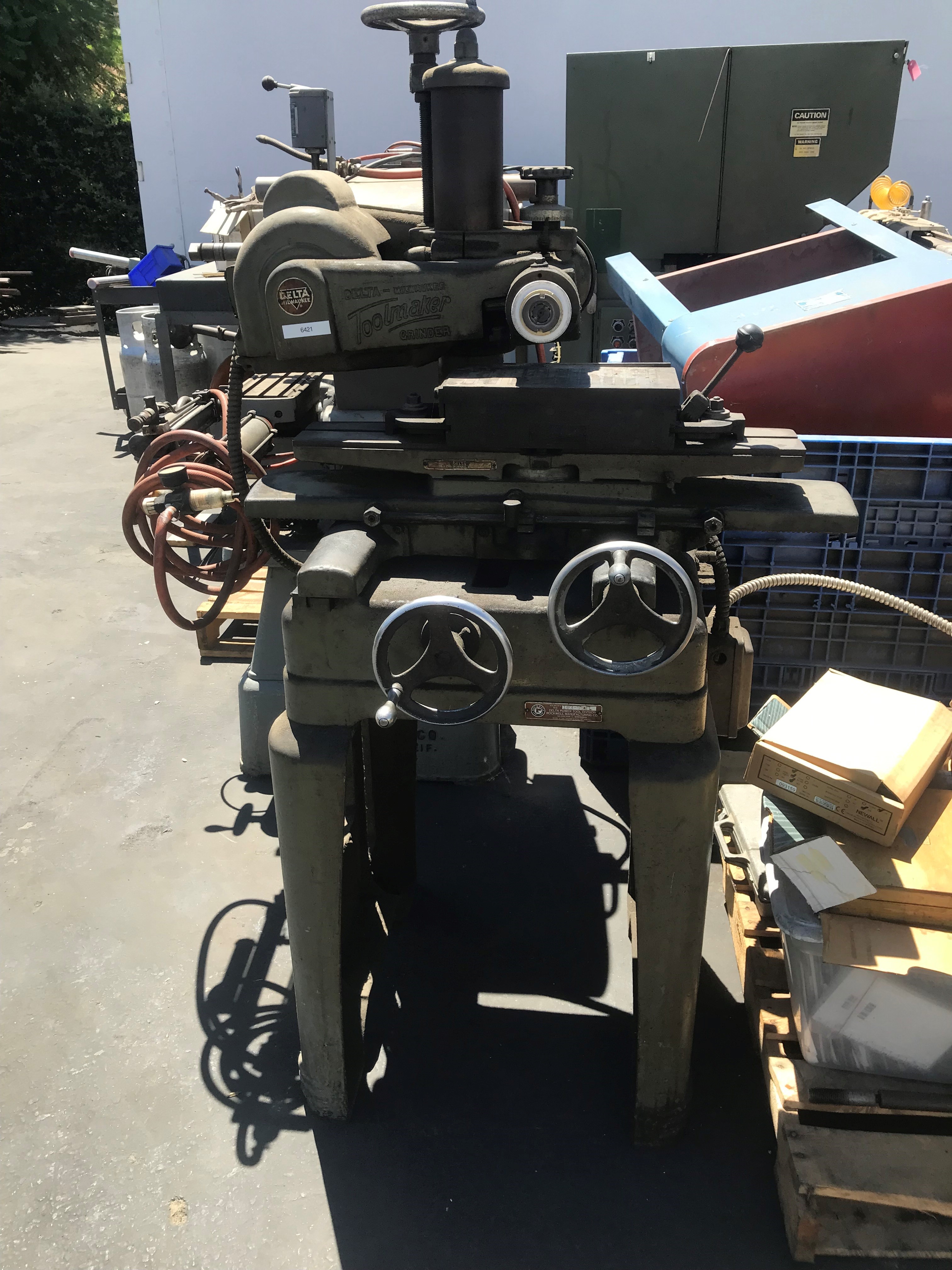 Used Delta TG-3 Toolmaker Surface Grinder 6" x 12" #6421 #1
