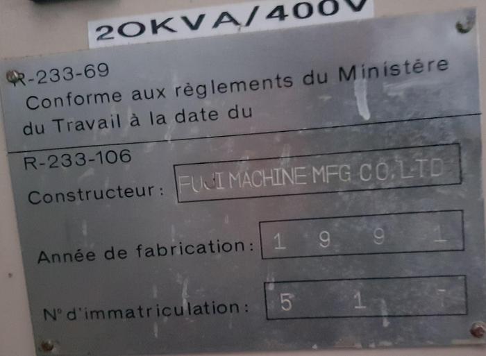 Used 1991 FUJI MFG00LTD