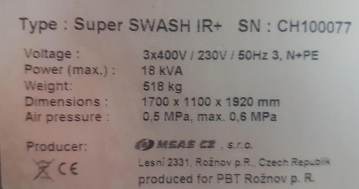 Used MEAS PBT Super SWASH IR+
