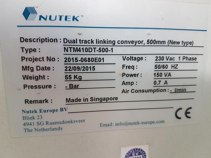 Használt 2015 Nutek NTM410DT-500-1