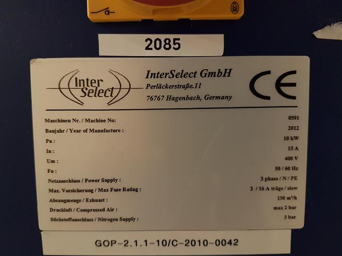 Used 2012 Inter Select IS-B-335