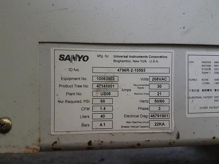 Használt Universal-Sanyo 4796R HSP